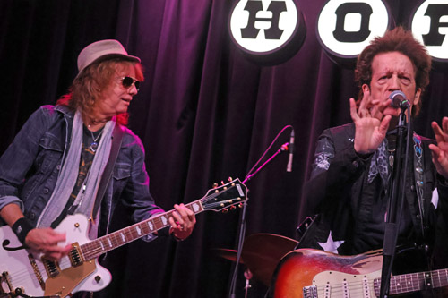 Jimi K. Bones and Willie Nile