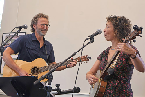 Andy Rogovin and Monique Byrne
