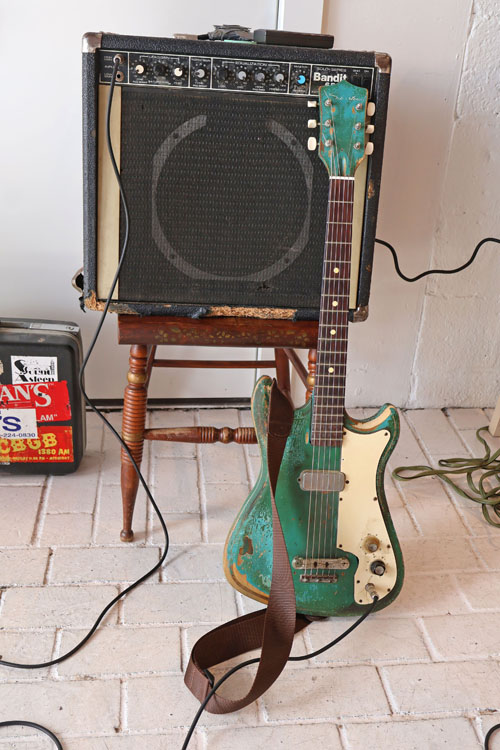 Silvertone and Peavey Bandit